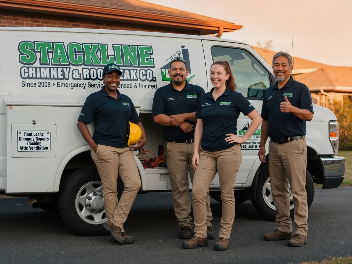 Chimney flashing repair company in Lyman, SC